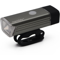 Techzere Machfally QD001 Waterproof Rechargeable USB Charging Cycle Front LED Light Headlight. (Dark Grey)