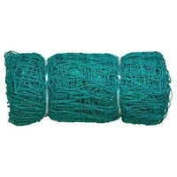 EasyShoppingBazaar Cricket Practice Net Sports Net Ground Net  Green 44mm Hole with Cable Ties - 10 x 45 FT - 2mm Thickness