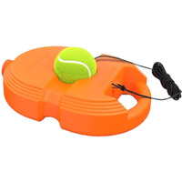 PLUSPOINT Tennis Trainer Rebound Ball with String Solo Tennis Trainer Self Tennis Practice Ball with String Cricket Trainer Rebound Ball with Rope Fill Sand or Water (Multicolor) (Racket Not Included)