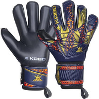 Kobo Champion 7.5 Latex Football Goal Keeper Gloves (Yellow)
