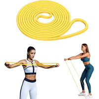 FASHNEX Resistance Bands, Exercise Band, Perfect for Mobility, Body Stretching, Powerlifting, Home Workout, Fitness Training Loop Bands for Men & Women (As Per Image), Rubber