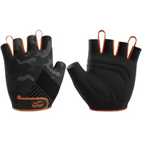 TYNOR Tynorgrip Gym Gloves, Black, Medium, 1 Pair