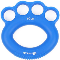 Strauss Adjustable Finger and Hand Exerciser | Finger&Palm Gripper | Hand Strengthener for Carpal Tunnel Relief and Grip Strength for Men & Women, (Navy Blue)
