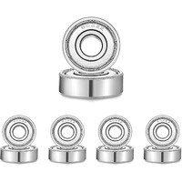 Jaspo ABEC 7 High Precision 608zz Ball Bearing Multifunction Accessories for Skateboards Roller Skates & Inline Skates (PACK OF 2)