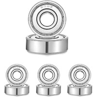 Jaspo ABEC 7 High Precision 608zz Ball Bearing Multifunction Accessories for Skateboards Roller Skates & Inline Skates (PACK OF 4)