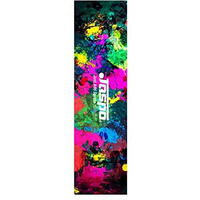 jaspo Grip Tape Specially Designed for Skateboards Also Used for Stair Grip Pedal Grip Wheel Chair and Steps (Anti-Slip Tape) (33 * 9, GRAPHIC)