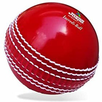 jaspo IncrediBall Soft T20 Cricket Training Ball Quantity-1 Indoor Outdoor Play and Cricket Practice (229 cm Circumference), PVC Material, Colour-Red