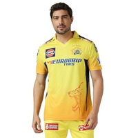 playR Men s Regular Fit Jersey (PRCSK24-FANJHS-199-7D_Yellow