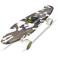 jaspo Rafale Junior Penny Fiber Skateboard 22.5  X 5.5  Inch (Up To 12 Years), MULTI