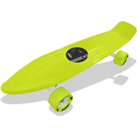 jaspo Polypropylene Ride On Penny Skateboard Oard (Neon Green, 22.5 Inch * 5.5 Inch)
