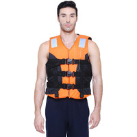 Jilani Polyester Adult Safety Life Jacket (Orange)