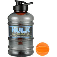 DOVEAZ  Plastic Hulk Sports Water Bottles for Office use Protein Shaker Bottle Gallon Water Bottle 1.5 Liter with Mixer Ball and Strainer (BPA-Free, Unbreakable, Freezer Safe) Assorted Color