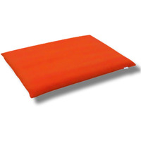 NutriBuck | Meditation | Yoga | Cushion | (Zabuton Mat) | Filled with Buckwheat Hulls | Designed for Enhanced Comfort, Support, and Mindfulness_(Orange)