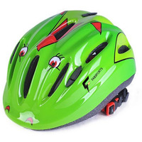 FABSPORTS Printed Safety Helmet for Kids-Boys & Girls (5-12 Years), Light Weight Bicycle Bike Helmet, Adjustable Size, Superior Ventilation for Cycling Skating Skate Boarding