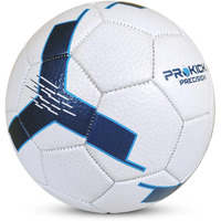 Prokick Precision Machine Stitched 32 Panel Football, Size 5 (White Blue)