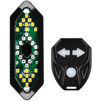 ZIGLY Bicycle Turn Signals Remote Control Indicator LED Rear Light USB Rechargeable Cycling Taillight- Bicycle Tail Light -Indicator Light Cycle