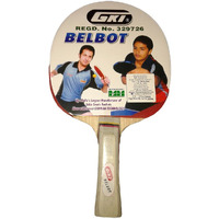 GKI Belbot Wood Table Tennis Racquet, Multicolor