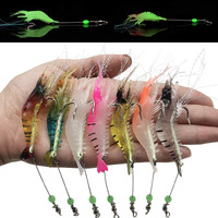 Proberos 7 PCS Simulated Fishing Lures Soft Bait Swimbaits Slow Sinking Swimming Lures Freshwater and Saltwater,Stable and Tempting (Set 2)