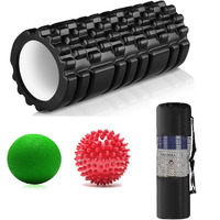 Bodylastics 60cms Foam Roller for Deep Tissue Massage, Relief from Sore Muscles Pain, Pre & Post Exercise Fitness Workout Sessions