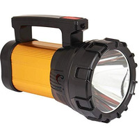 Care 4 Plastic LED Torch Light, Black, Pack of 1 Torch, 1 Charger, 1 Belt