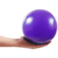 SKYFUN (LABEL) Full Body Inflatable Shaping Fitness Fit Gym Pilates Swiss Ball for Balance, Stability, Stretching, Core Fitness(9 Inch, Purple Color)