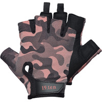 19.ten Faux Leather 19Ten Curvy from Sree Gloves for Women Wash and Dry Weightlifting Gym Fitness Workout Exercise Yoga Training Accessories Gear (Large Fits (7.5-8.0 Inch), Women Pink)