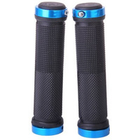 FASTPED Pair Cycling Lock-on Anti-Slip Bicycle Handlebar Handle Grips for MTB BMX (BLUE)