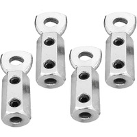 M ART Gym Wire Lock Solid and Heavy L-Key STANDERED Size(Pack of 12).
