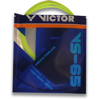VICTOR VS-65 Medium Feeling High Resilience Badminton String (0.65mmX10m) Pack of 2 (Green)