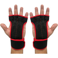 Kobo WTG-18-RED-XL Hand Protector for Fitness Training with Wrist Support, XL (Multi Colour)
