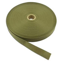 Packard Polypropylene Tape (10 Meter Length x 1 Inch Width 0.7mm Thickness) Nylon   Canvas Webbing 1-inch Wide for Collars, Leashes, Diving Gear, Sports Gear, Bag Belt, Hiking, DIY Projects (Olive Green)