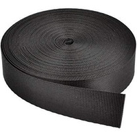 Packard 10 Meter Nylon Canvas Webbing 1-inch Wide for Collars, Leashes, Diving Gear, Sports Gear, Bag Belt, Hiking (10 Meter)
