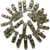 M ART Gym Wire Lock Solid and Heavy L-Key STANDERED Size(Pack of 32).
