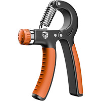 FirstFit Hand Grip Strengthener, Hand Exerciser Adjustable Resistance 10 to 40kg, Grip Strength Trainer, Hand Gripper, Forearm Workout Training Equipment for Injury Recovery Athletes (Assorted Color)