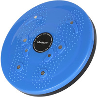 Arainfit Tummy Twister Abdominal ABS Exerciser Body Toner Fat Buster Twister Board Waist Twister Waist Trimmer for Men and Women (Blue)
