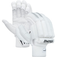 Whitedot Albatross Cricket Batting Gloves||Suitable for Youth|Medium Right Hand||Black