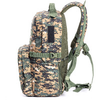 Tripole Captain 25 Litres Tactical Backpack with MOLLE Webbing and Carabiner (Digital Camouflage)