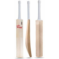 Jaspo Club-Craze Kashmir Willow Full Size Grade 1 Cricket Bat for Tournament with Bigger Sweet Spot and Singapore Cane Handle Approx Weight 1200-1250 Grams (Short Handle) (Mumbai Warriors)