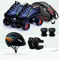 Jaspo Intact Shoe Skate Combo (Shoe Skates+ Helmet+Knee+Elbow+Bag) (SIZE-12 UK Junior (Age 5-6 yrs), Drift Intact)