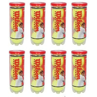 Wilson Championship Synthetic Tennis Balls, |8 Can|24 Balls(3 Balls Can) (Yellow)