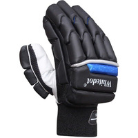 Whitedot Alpha Cricket Batting Gloves||Suitable for Boys|Small Left Hand||Black