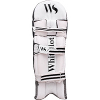 Whitedot Dot 2.1 Pu New Cricket Batting Pad (Small   Boys, Navy Blue for Left Hand)
