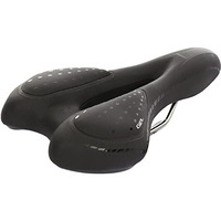 Alexvyan Memory Foam Gel Cushion Bike Seat - Comfort Bicycle Saddle for Men and Women - Compatiblle with Mountain, Road, & Exercise Bikes Cycle (Narrow Design 1)