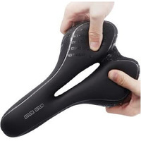 Alexvyan Narrow Waterproof Saddle Seat Mountain Sport Soft Bicycle Saddle Seat Road Bike Exercise bike Cushion