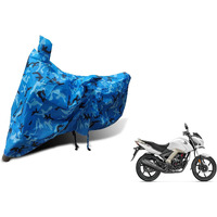 Auto Hub Honda CB Unicorn Bike Cover Waterproof CB Unicorn Cover Waterproof CB Unicorn Bike Cover Bike Cover CB Unicorn Waterproof CB Unicorn Body Cover Bike Body Cover CB Unicorn (Jungle Blue)