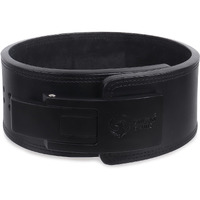 GRIFFIN GEARS Powerlifting Lever Gym Extreme Heavy Duty Genuine Leather Belts-Squats Deadlifts Bodybuilding Weight Lifting Strongman for Men (XL 44-50 Inch), 10MMBlack Buckle With Black)