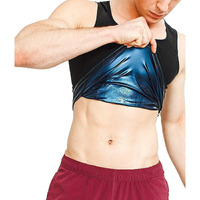 ketmart Shapwear Mens Premium Slimming Shapewear Workout for Weight Loss Waist Body Slimming, Trainer Sauna Tank Top (Size-L)