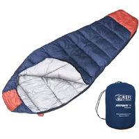 Sleepmate Mummy Sleeping Bag (Navy Blue Orange)