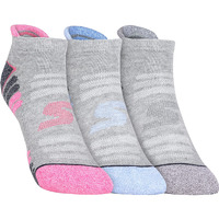 Skechers Polyester Women's Short Socks S20022Id-Gry M, Grey
