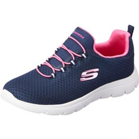 Skechers Womens Summits - 896220ID NVY/HTPNK Casual Shoe - 3 UK (6 US) (896220ID-NVHP)